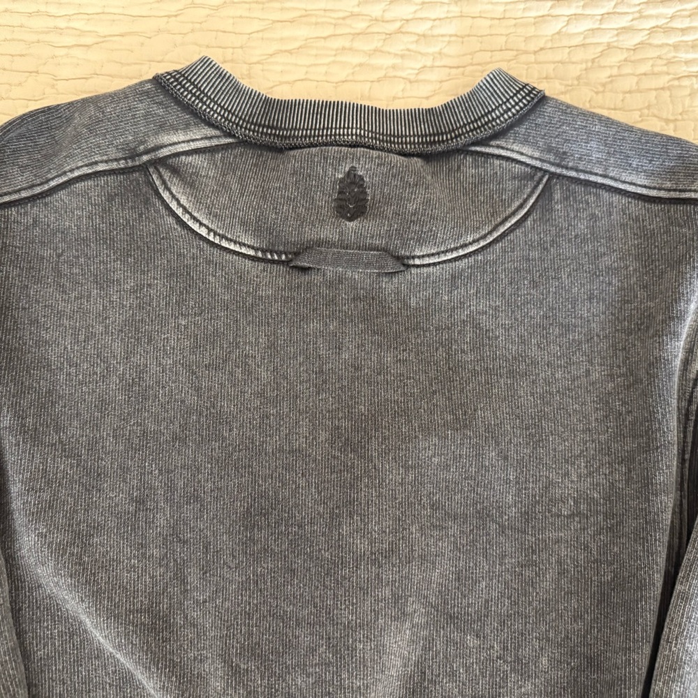 Free People Dark Gray Sweatshirt Size XS - Picture 4 of 7